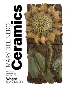 Huntington University's Wright Gallery presents Mary Del Nero's Ceramics