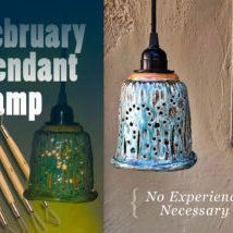 February 2020 Class - our Hope Pendant Lamp