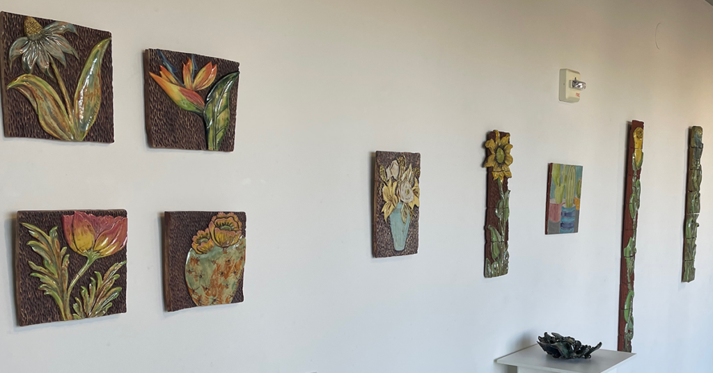 Huntington University Arizona - Wright Gallery, Ceramic show for Mary Del Nero. September 2025