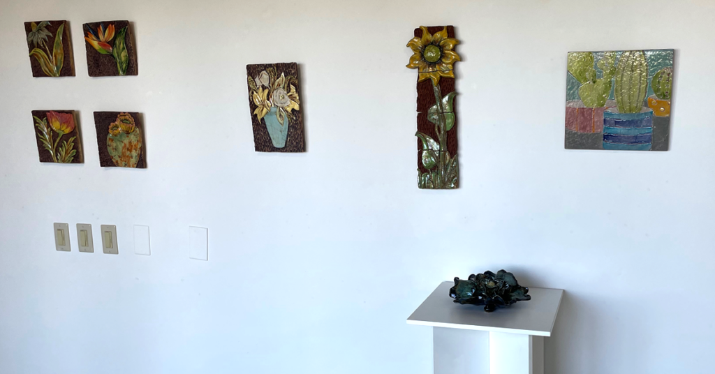 Huntington University Arizona - Wright Gallery, Ceramic show for Mary Del Nero. September 2025